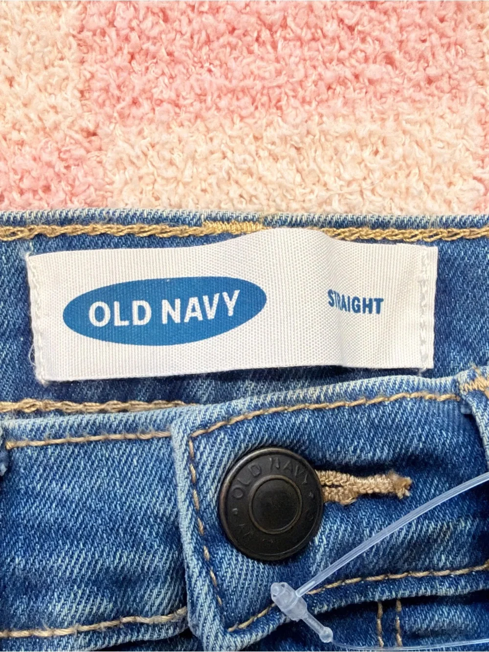 Old Navy Boy’s Blue Straight-Leg Jeans